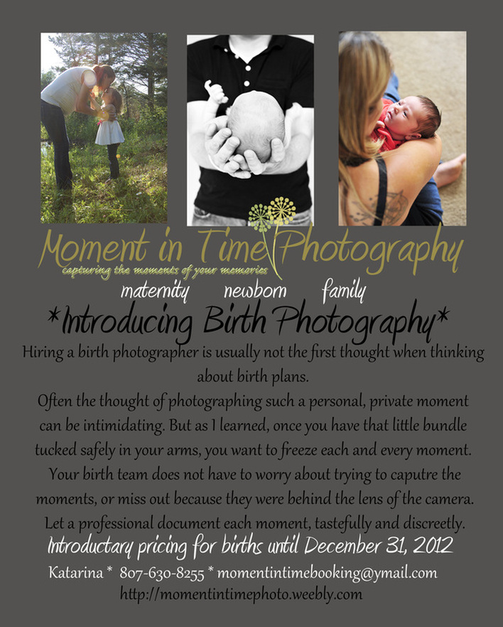 Thunder Bay Birth Photographer
